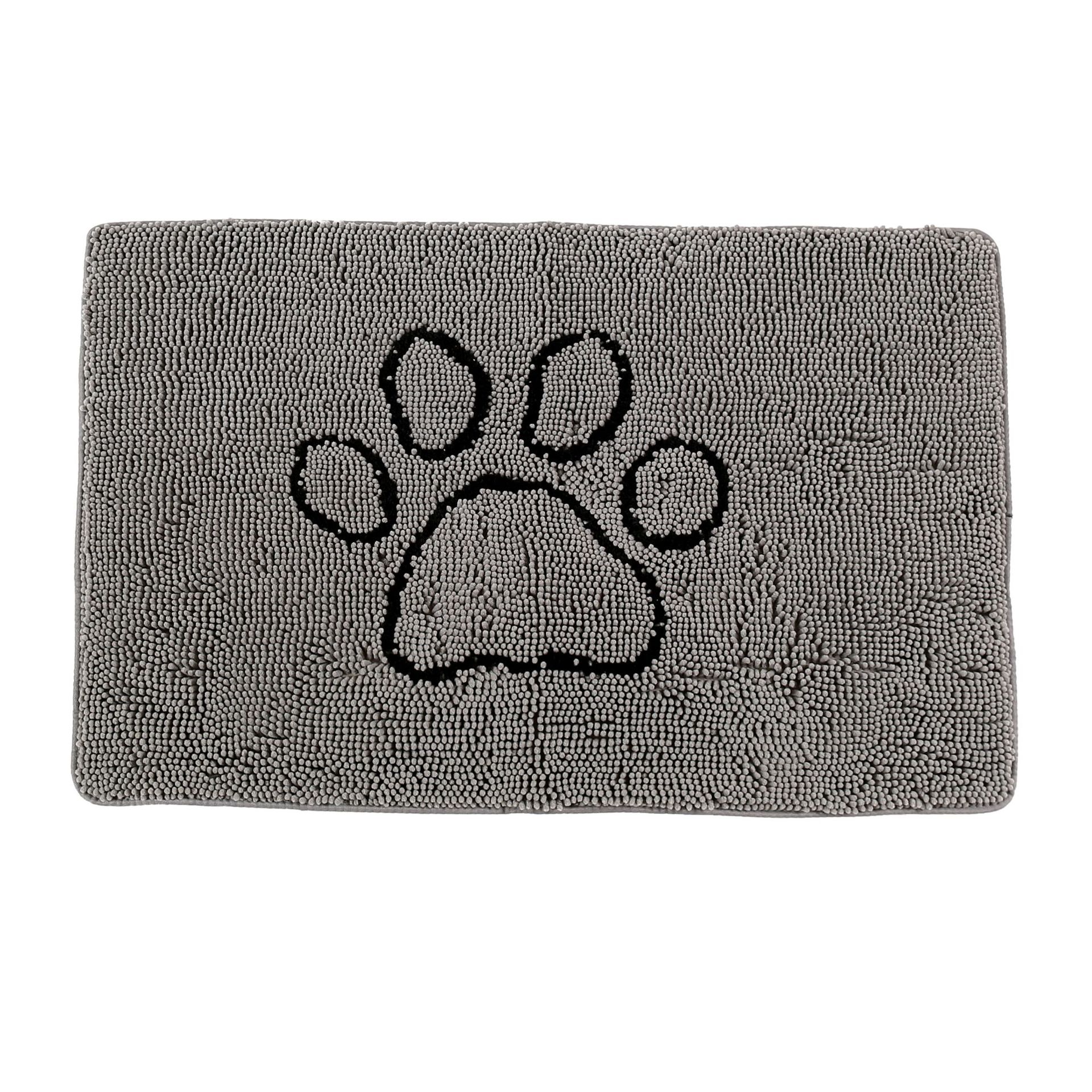 Chenille Embroidered Mat Absorbent For Pets