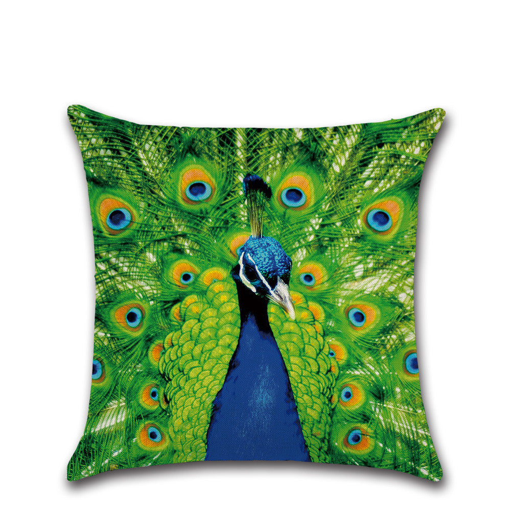 Printed Throw Pillow Case Cushion Cover